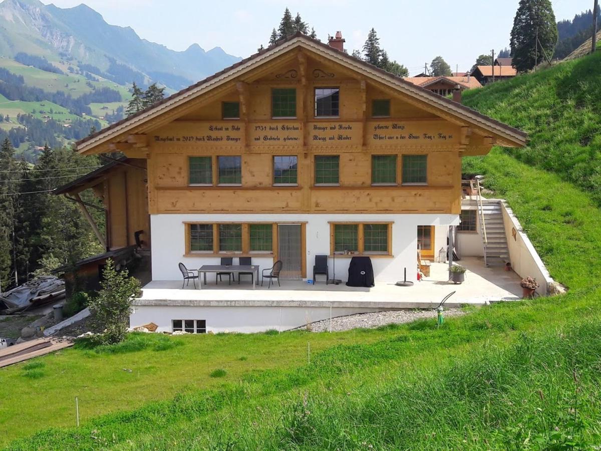 Bed and Breakfast Ferien In Der Bergwelt Von Adelboden Zewnętrze zdjęcie